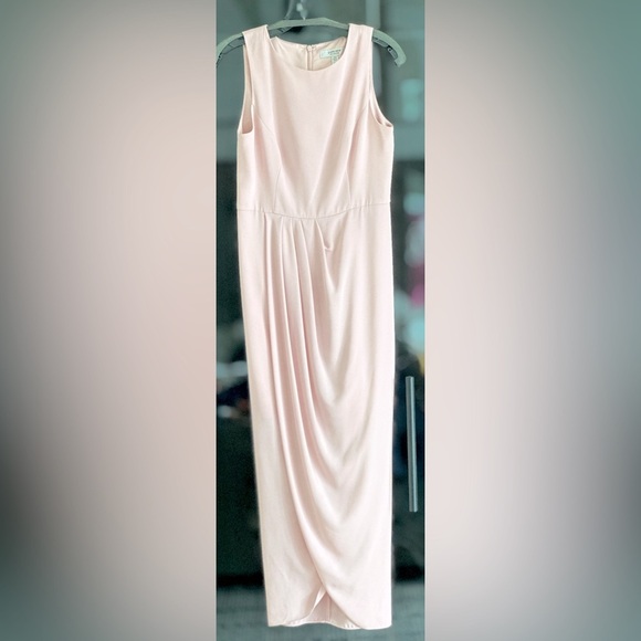 EverNew Lily drapped maxi dress. Size 4. Worn only once! Almost NEW! - Picture 2 of 5